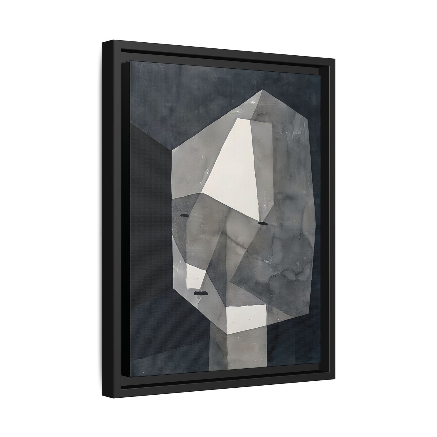 Rough-Cut Head (1935) by Paul Klee / Toile encadrée sur caisse américaine