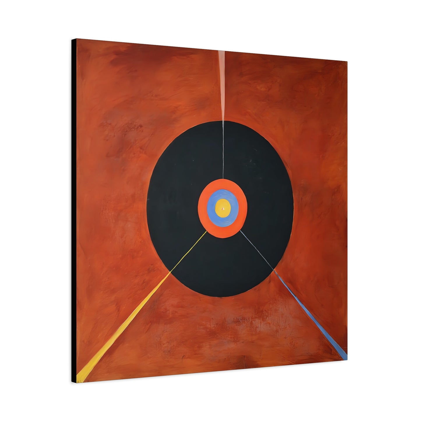 The Swan, No. 18 (1914 -1915) by  Hilma af Klint / Reproduction Fine Art sur Toile / Large Epaisseur 3.2 cm - 1.25 inch