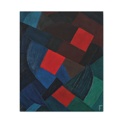 Komposition (1935-1936) by Otto Freundlich  / Reproduction Fine Art sur Toile / Epaisseur 3,2cm - 1'25 po