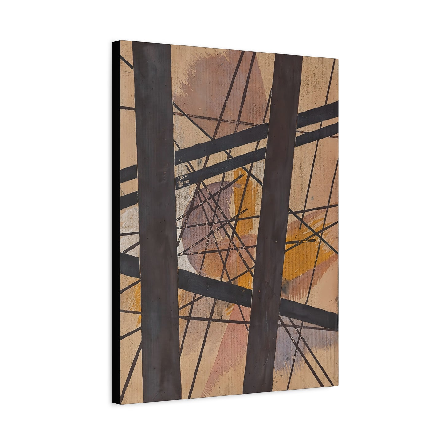 Raum-Kraft Komposition (1921-22) by Lyubov Popova  / Reproduction Fine Art sur Toile /  Epaisseur 3.2 cm - 1.25 inch