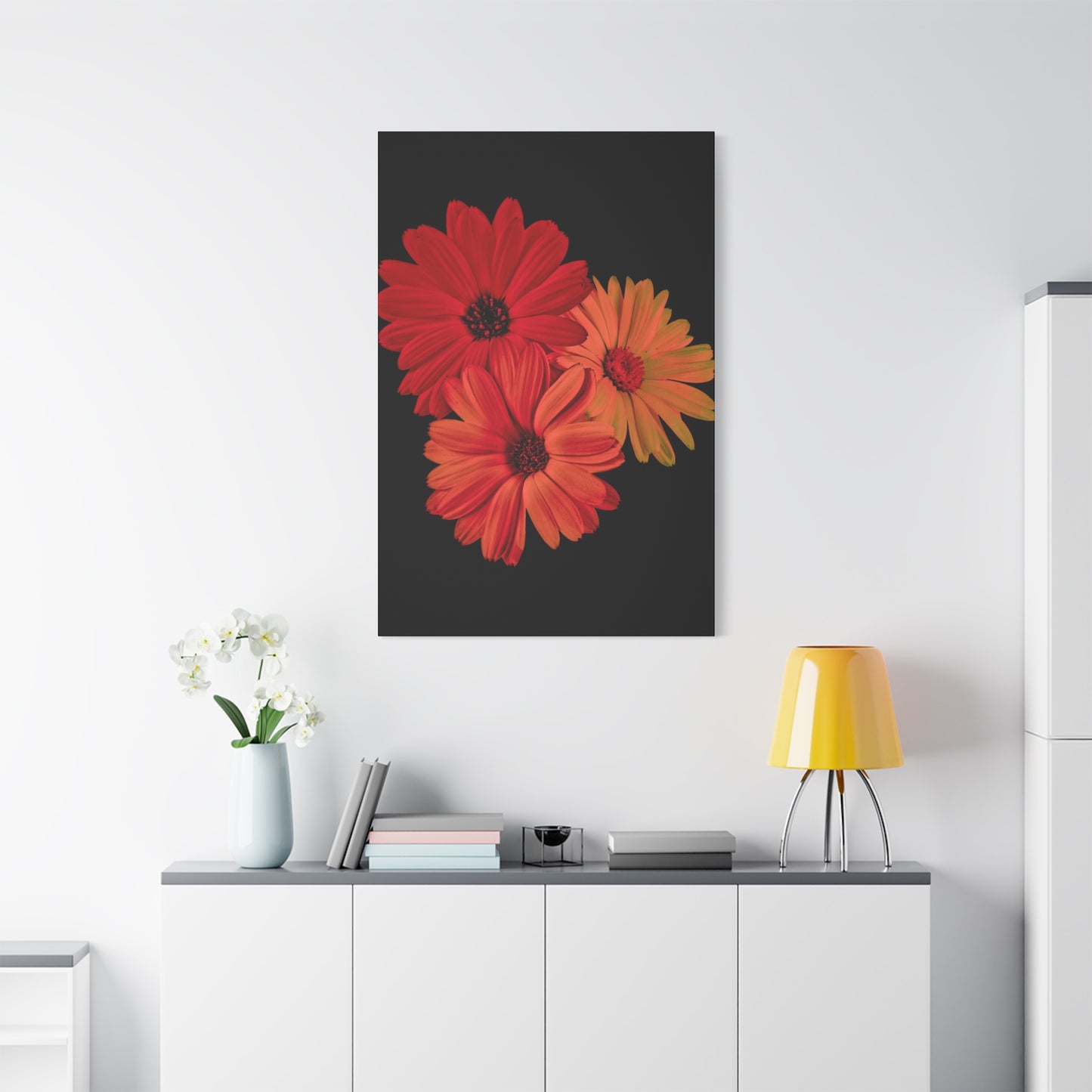 Collection Signature "FLORAL Numéro 1" sur Toile Fine Art sur Toile / Epaisseur 3,2cm - 1'25 po