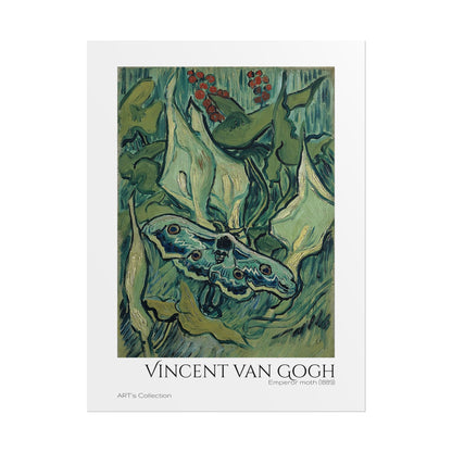 Emperor moth (1889) by Vincent van Gogh / Affiche imprimée - Série ART's Collection