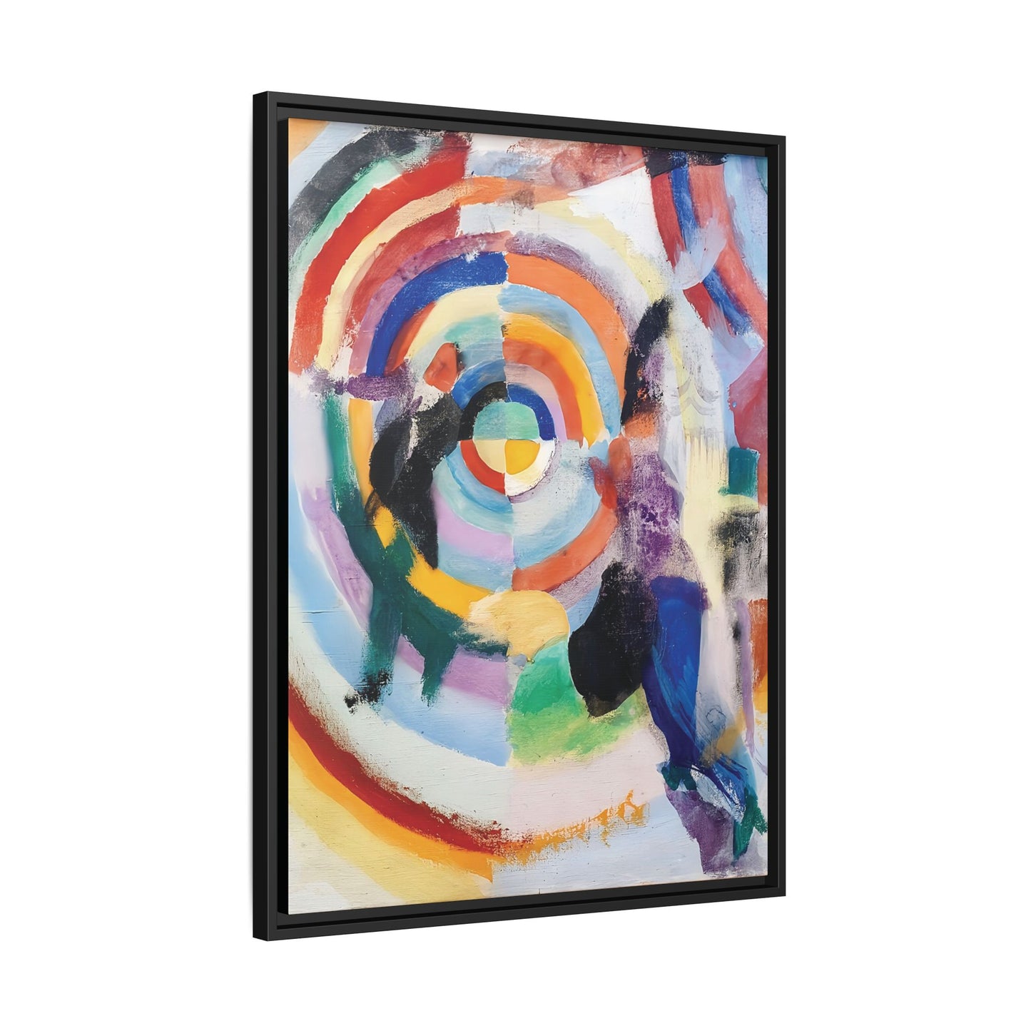 Crimes of Passion (1914)  by Robert Delaunay  / Toile encadrée sur caisse américaine