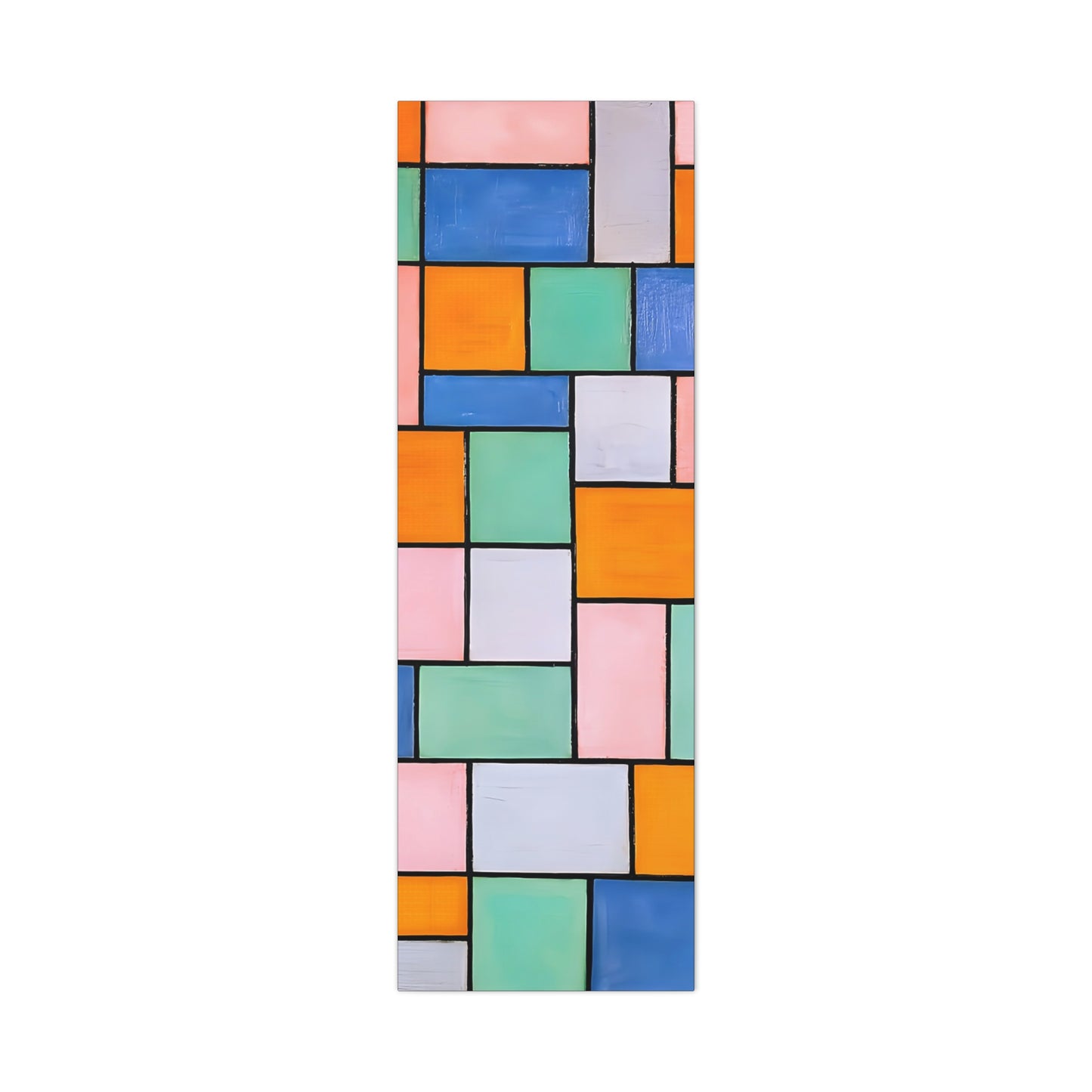 Composition in dissonances (1919) by Theo van Doesburg  / Reproduction Fine Art sur Toile / Epaisseur 3.2 cm - 1.25 inch