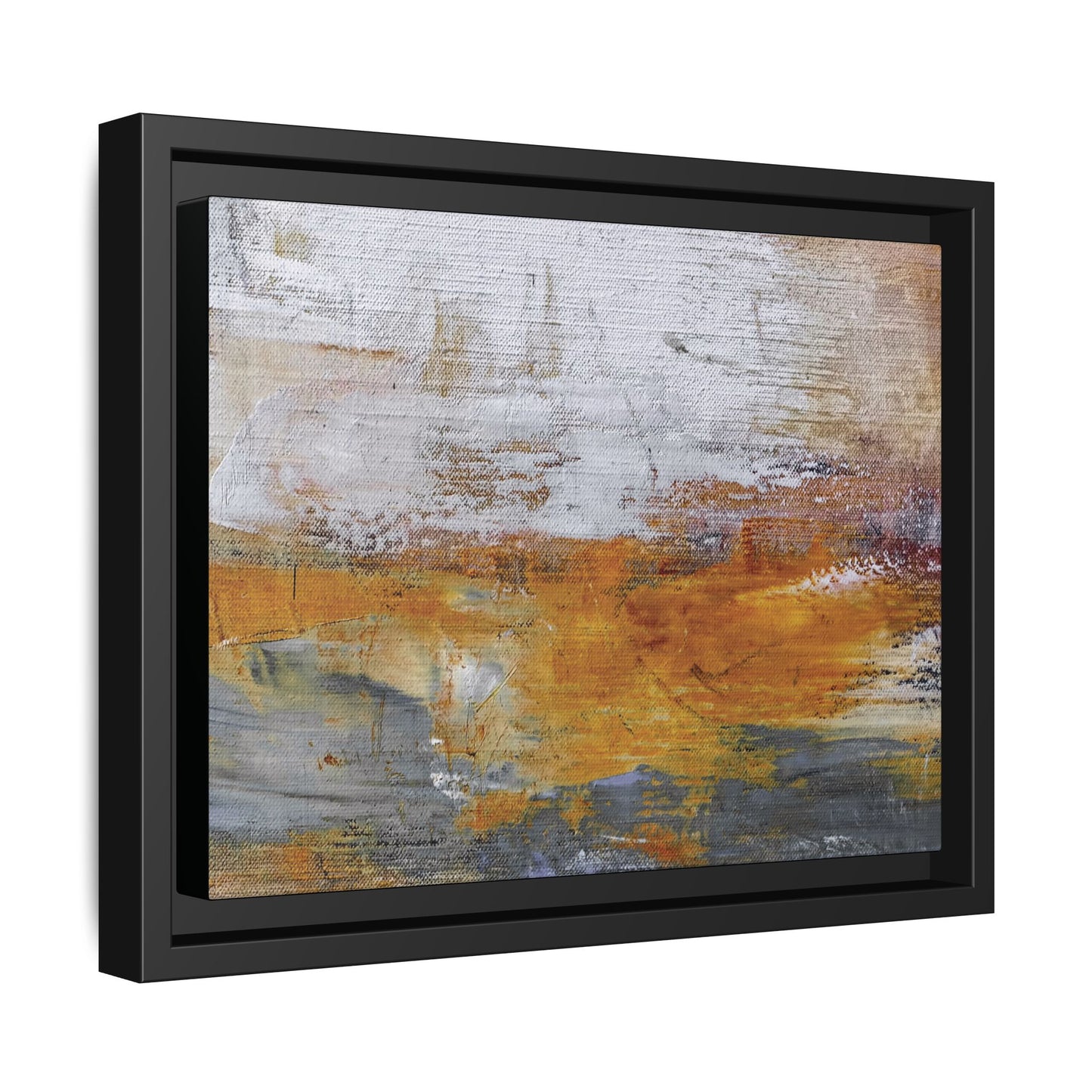 Tableau Naturel Ushuaïa "Série Sign Collections" / Toile encadrée sur caisse américaine