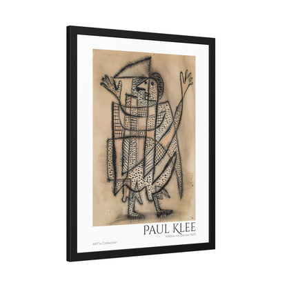 Maske mit Sense (1927) by Paul Klee / Affiche Encadrée série ART's Collection