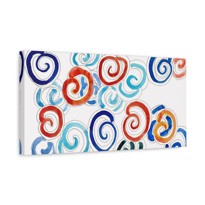 Escargots (1953) by Henri Matisse / Reproduction Fine Art sur Toile / Flanc Large Epaisseur 3.2 cm - 1.25 inch