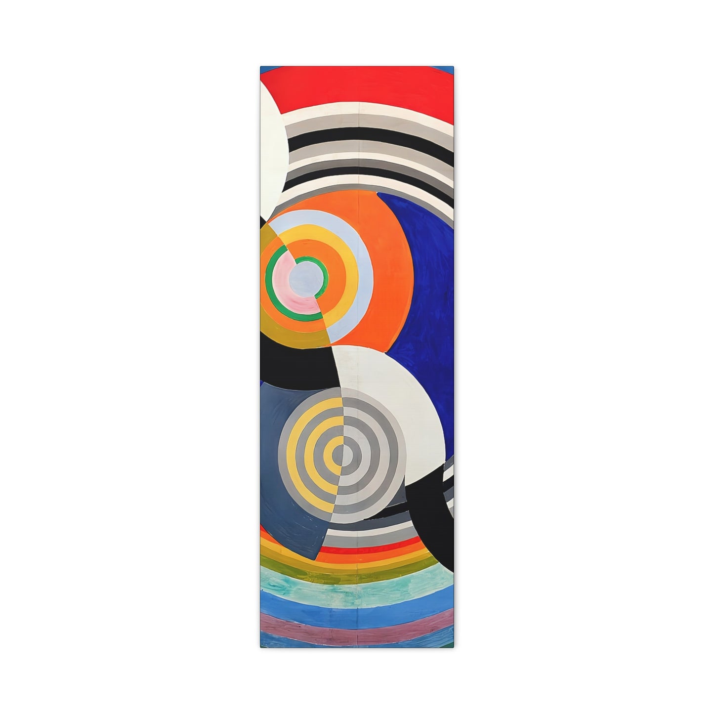 Rythme numéro 2 (1938)  by Robert Delaunay / Reproduction Fine Art sur Toile / Epaisseur 3,2cm - 1'25 po