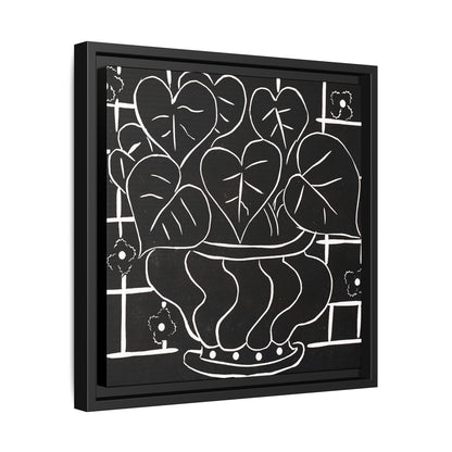 Corbeille de bégonias I (1938) by Henri Matisse / Toile encadrée sur caisse américaine