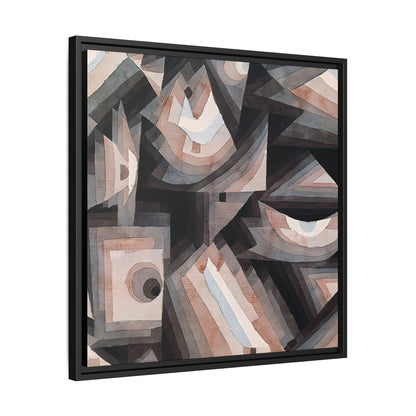 Crystal gradation (1922) by Paul Klee / Toile encadrée sur caisse américaine