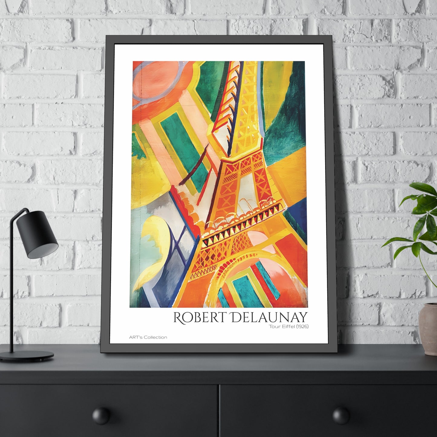 Tour Eiffel (1926) by Robert Delaunay / Affiche Encadrée série ART's Collection
