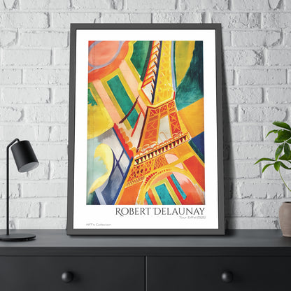 Tour Eiffel (1926) by Robert Delaunay / Affiche Encadrée série ART's Collection