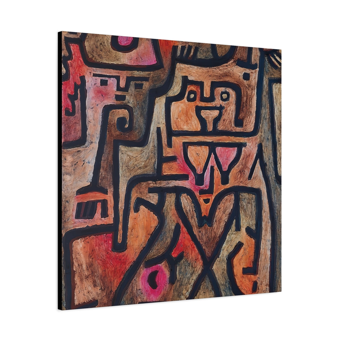 Forest Witches (1938) by Paul Klee / Reproduction Fine Art sur Toile / Epaisseur 3,2cm - 1'25 po
