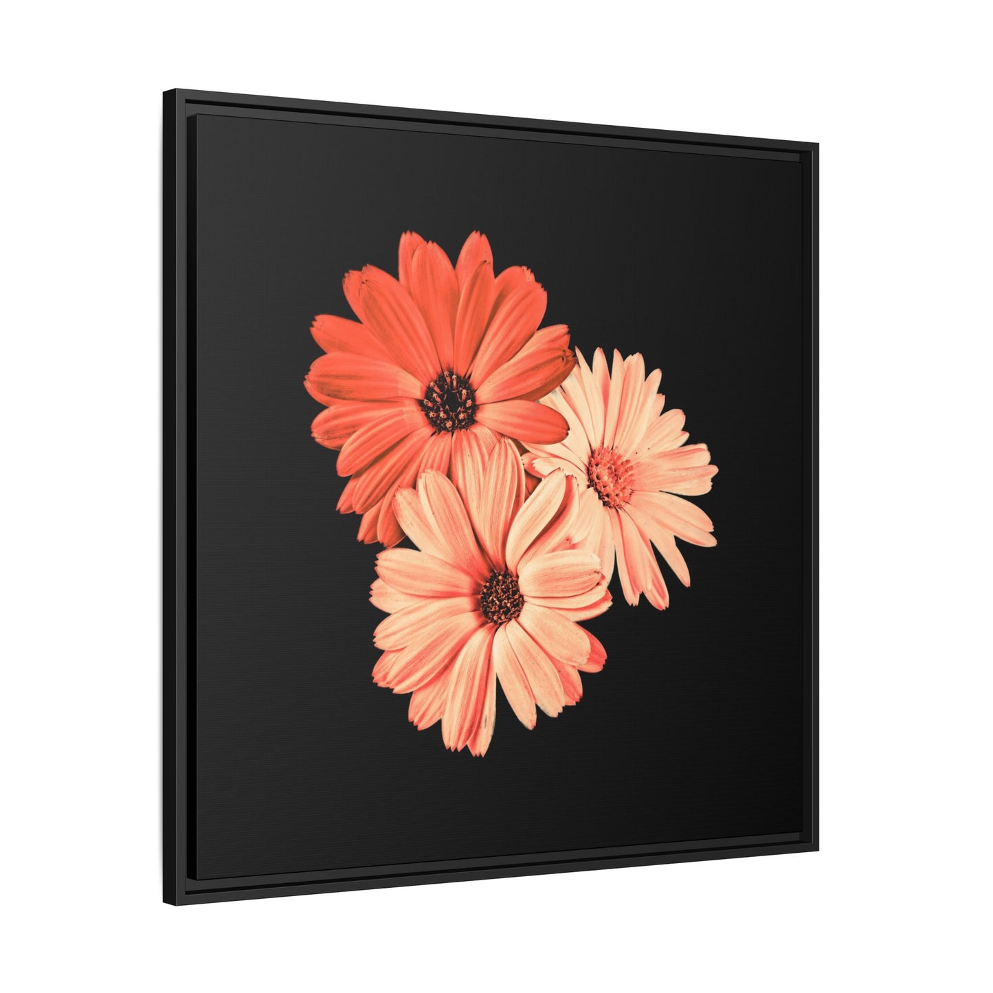 Collection Signature "FLORAL Numéro 6" sur Toile encadrée avec caisse américaine