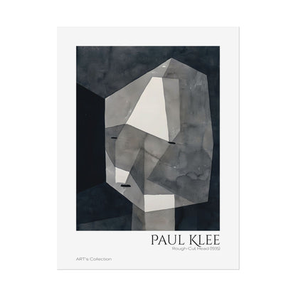 Rough-Cut Head (1935) by Paul Klee / Affiche imprimée - Série ART's Collection