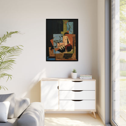 Composition (1919) by Louis Marcoussis / Toile encadrée sur caisse américaine