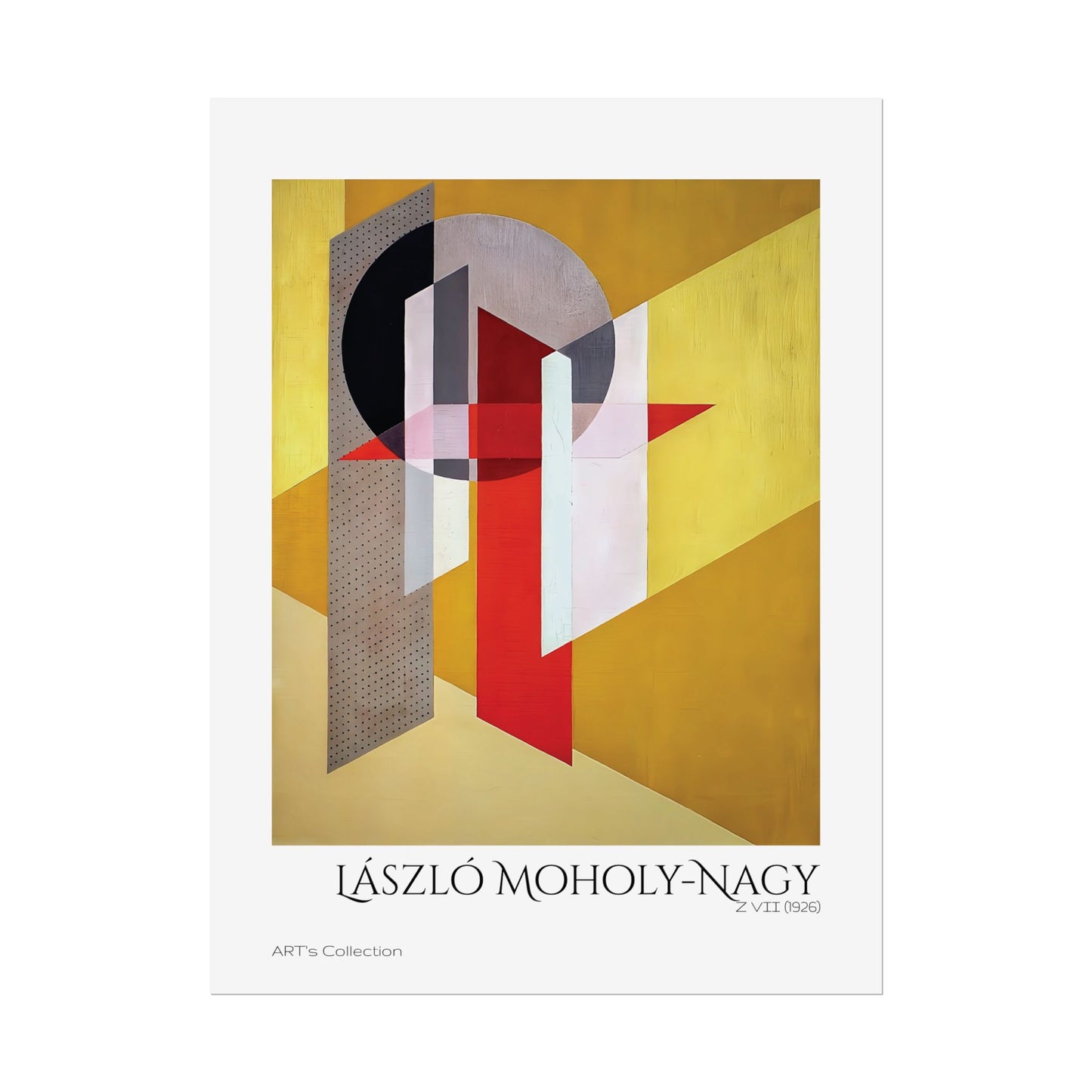 Z VII (1926) by László Moholy-Nagy / Affiche imprimée - Série ART's Collection
