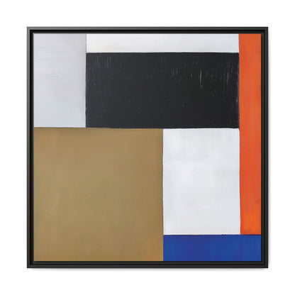 Composition (1923-1924) by Theo van Doesburg  / Toile encadrée sur caisse américaine