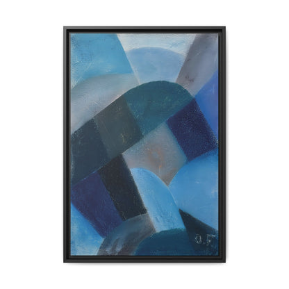 No Title by Otto Freundlich / Toile encadrée sur caisse américaine