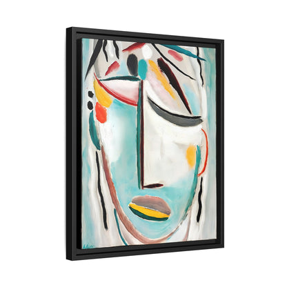 Saviour's face Martyr (1919) by Alexej von Jawlensky  / Toile encadrée sur caisse américaine