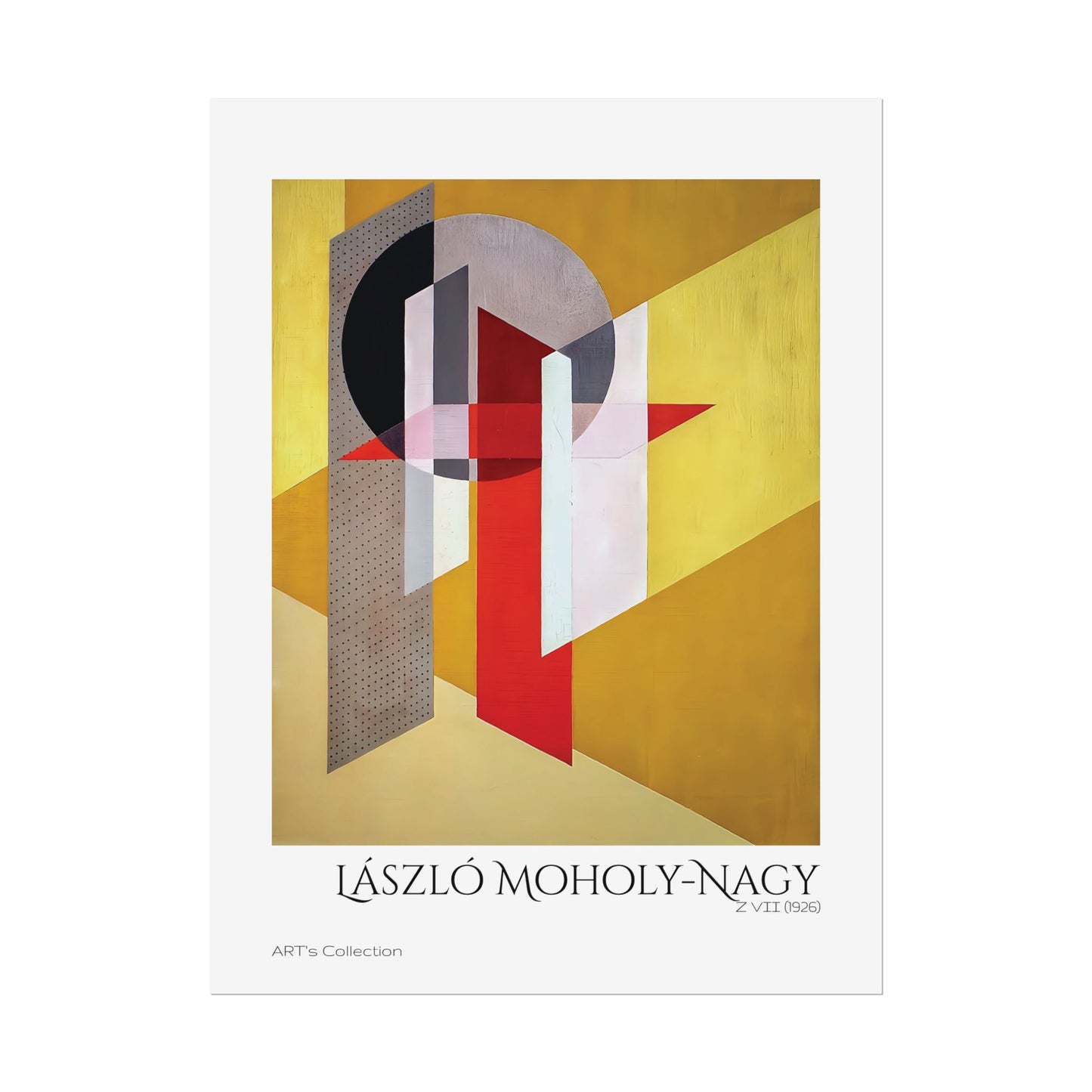 Z VII (1926) by László Moholy-Nagy / Affiche imprimée - Série ART's Collection