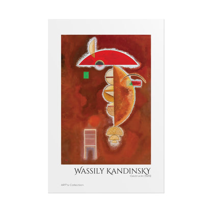 Gedrückt (1929) by Wassily Kandinsky / Affiche imprimée - Série ART's Collection
