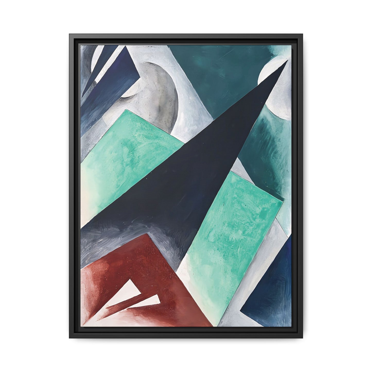 Painterly Architectonic (1918) by Lyubov Popova / Toile encadrée sur caisse américaine