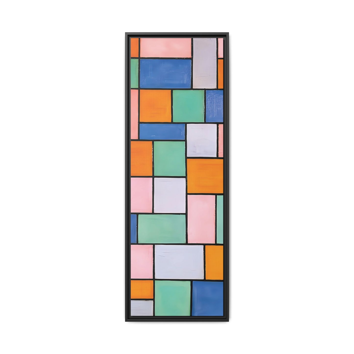 Composition in dissonances (1919) by Theo van Doesburg  / Toile encadrée sur caisse américaine