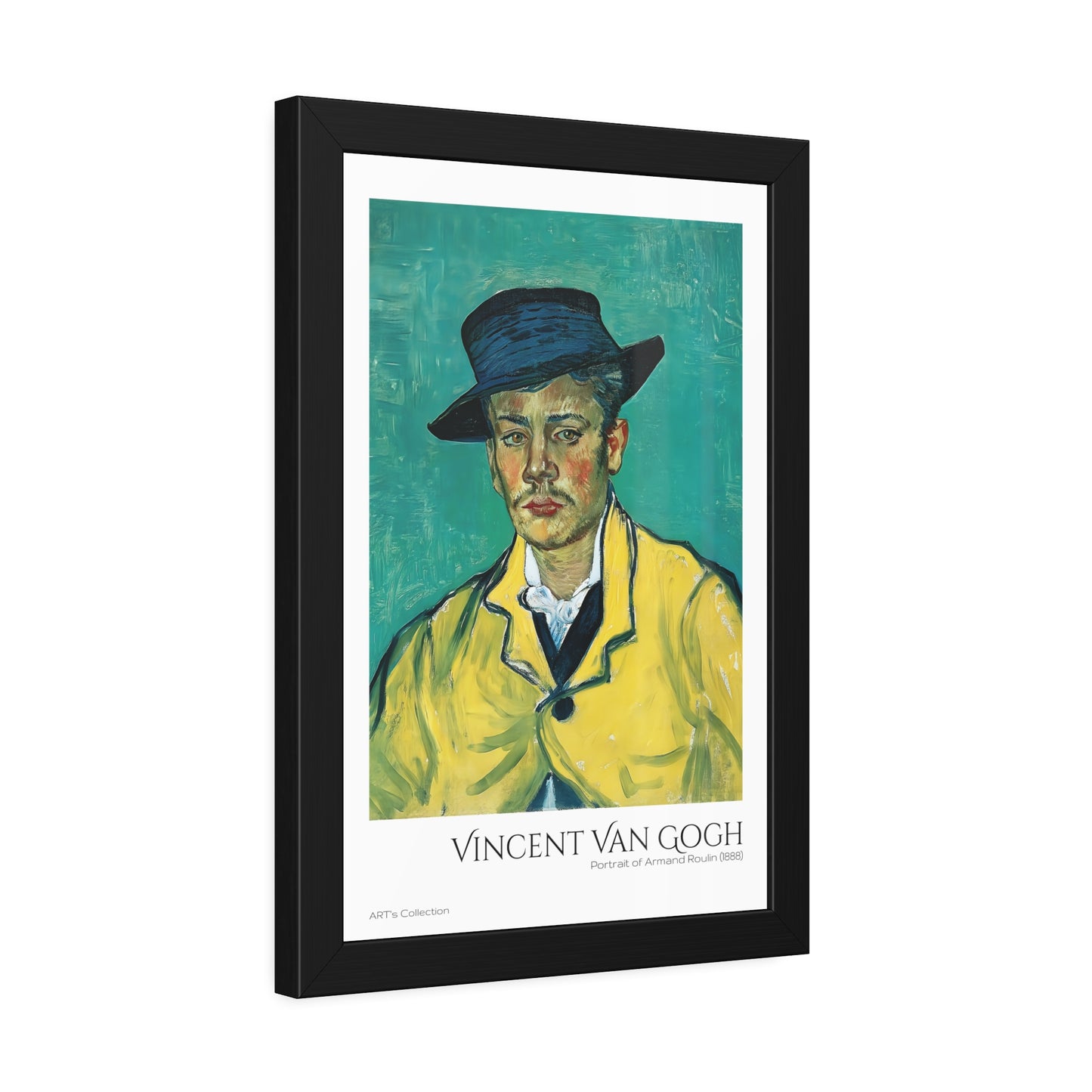 Portrait of Armand Roulin (1888)  by Vincent Van Gogh / Affiche Encadrée série ART's Collection