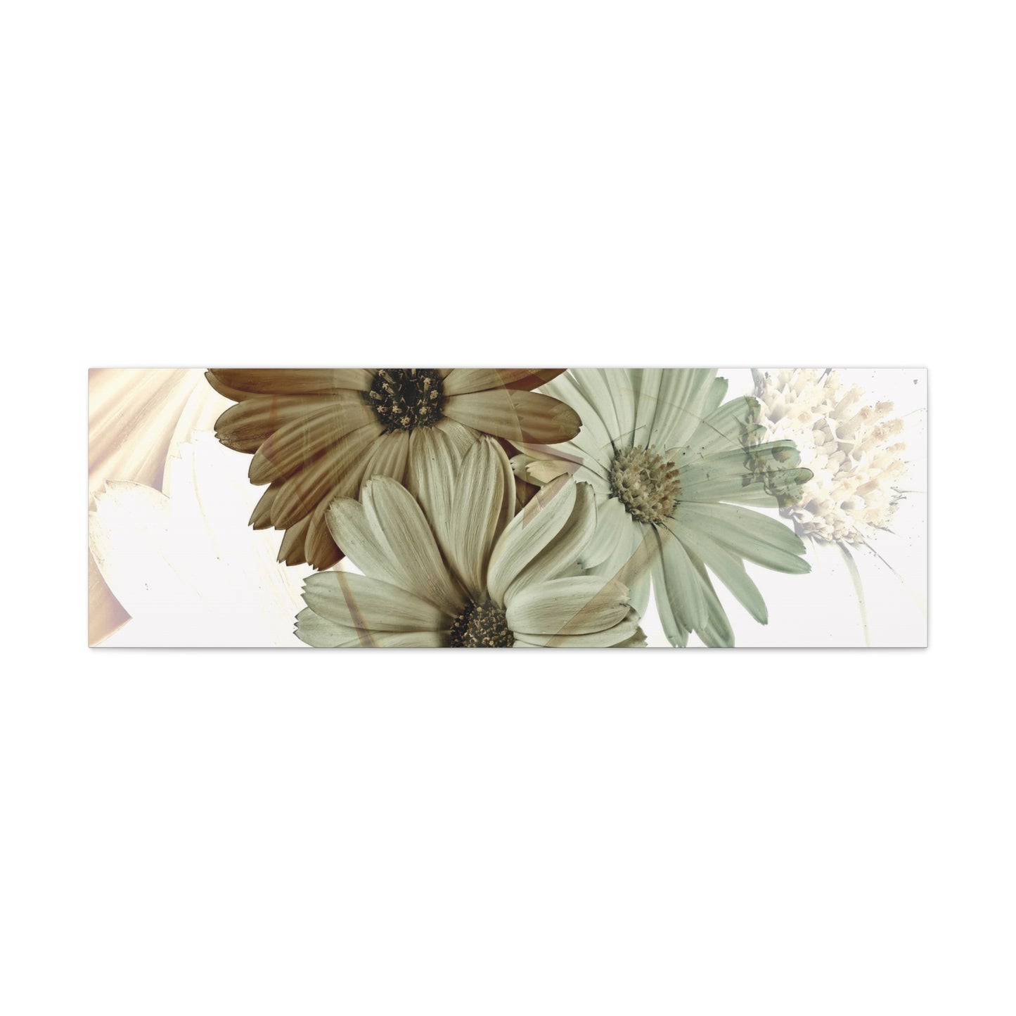 Collection Signature "FLORAL Numéro 12" sur Toile Fine Art sur Toile / Epaisseur 3,2cm - 1'25 po