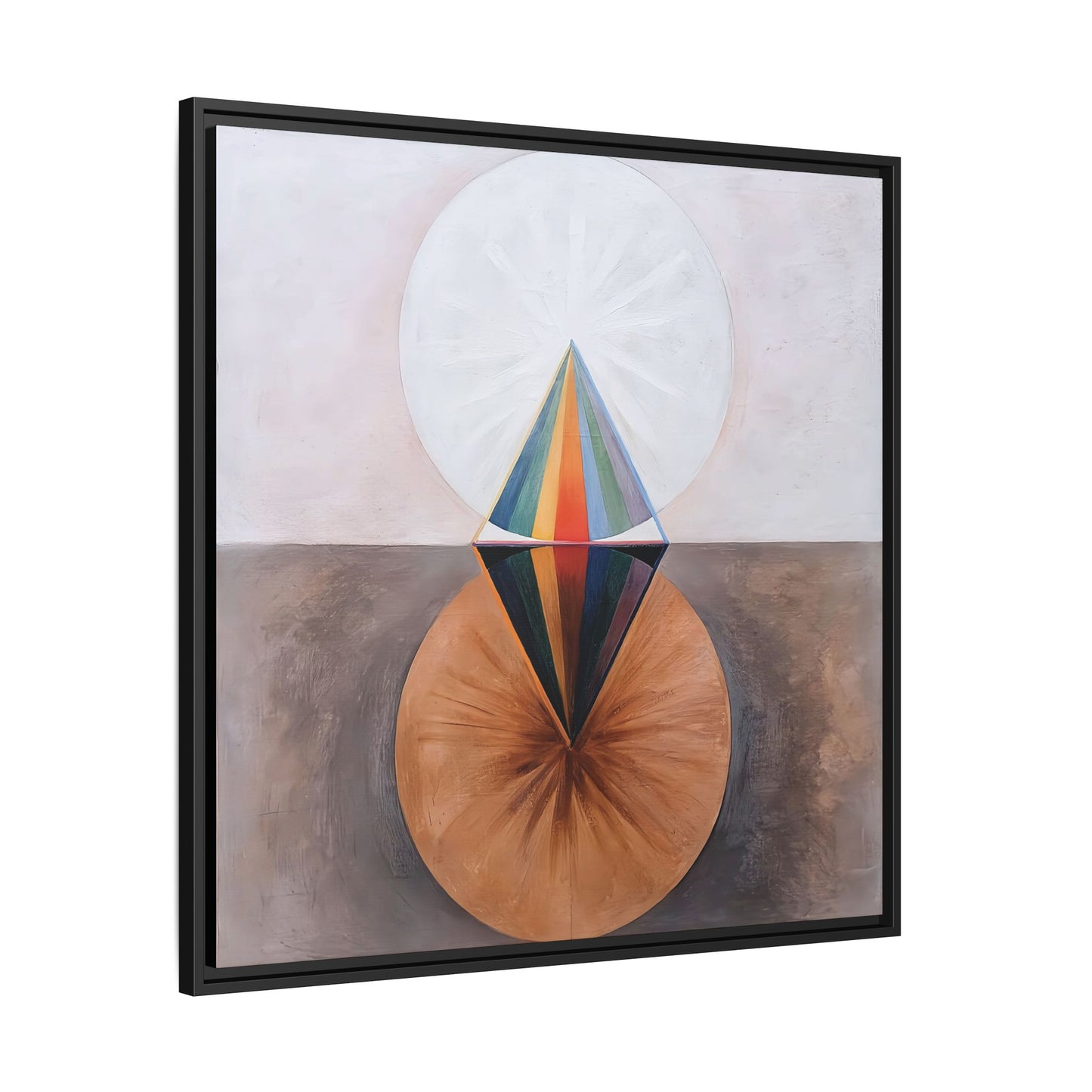 The Swan, No. 12, Group IX-SUW (1915) by Hilma af Klint   / Toile encadrée sur caisse américaine
