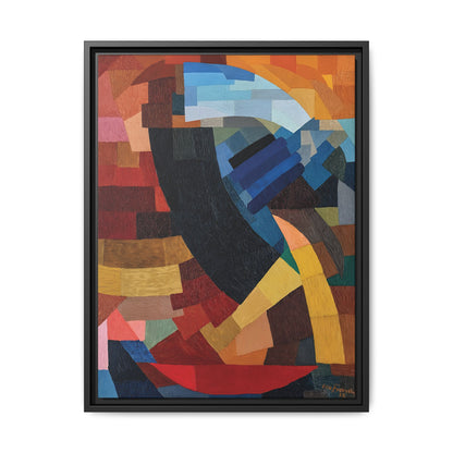 Fragments de figure à l'ensemble des plans (1928) by Otto Freundlich  / Toile encadrée sur caisse américaine