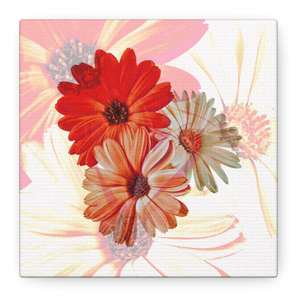 Collection Signature "FLORAL Numéro 18" sur Toile Fine Art sur Toile / Epaisseur 3,2cm - 1'25 po