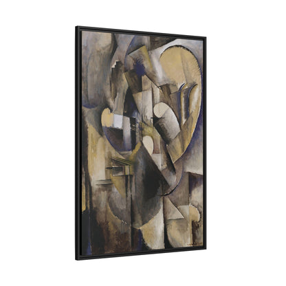Interior with Music (1915) by Max Weber  / Toile encadrée sur caisse américaine