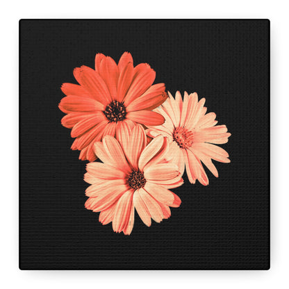 Collection Signature "FLORAL Numéro 6" sur Toile Fine Art sur Toile / Epaisseur 3,2cm - 1'25 po