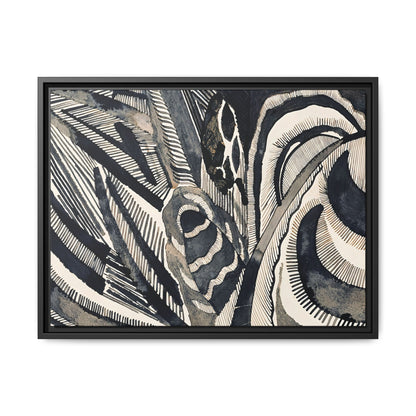Landschaft (1918)  by Otto Freundlich / Toile encadrée sur caisse américaine