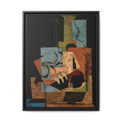 Composition (1919) by Louis Marcoussis / Toile encadrée sur caisse américaine