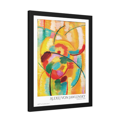 Stillleben (1917) by Alexej von Jawlensky  / Affiche Encadrée série ART's Collection