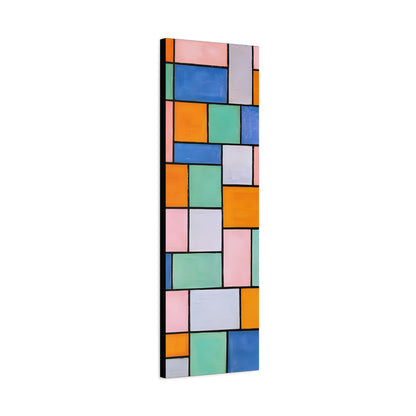 Composition in dissonances (1919) by Theo van Doesburg  / Reproduction Fine Art sur Toile / Epaisseur 3.2 cm - 1.25 inch