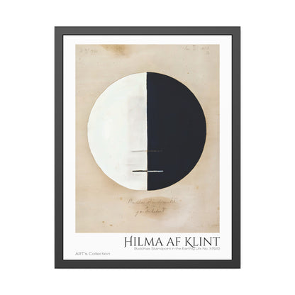 Buddhas Standpoint in the Earthly Life No. 3 (1920) by Hilma af Klint  / Affiche Encadrée série ART's Collection