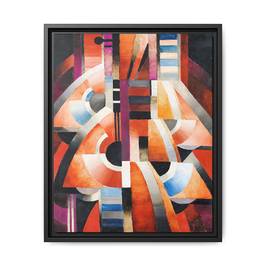 Balalaika (Ca. 1916) by Thorvald Hellesen  / Toile encadrée sur caisse américaine
