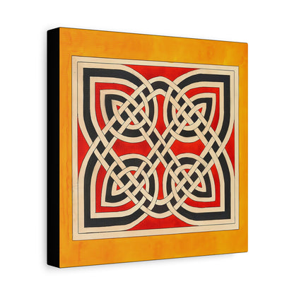 Celtic Ornament (ca 1900) by Elizabeth A. Nedwill  / Reproduction Fine Art sur Toile / Flanc Large Epaisseur 3.2 cm - 1.25 inch
