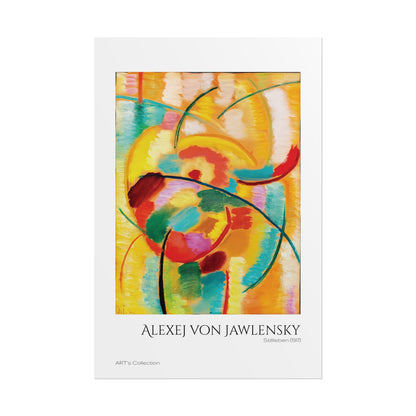 Stillleben (1917) by Alexej von Jawlensky  / Affiche imprimée - Série ART's Collection