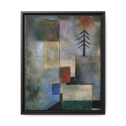 Small Picture of Fir Trees (1922) by Paul Klee / Toile encadrée sur caisse américaine