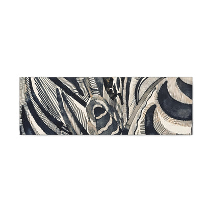 Landschaft (1918)  by Otto Freundlich  / Reproduction Fine Art sur Toile / Epaisseur 3.2 cm - 1.25 inch