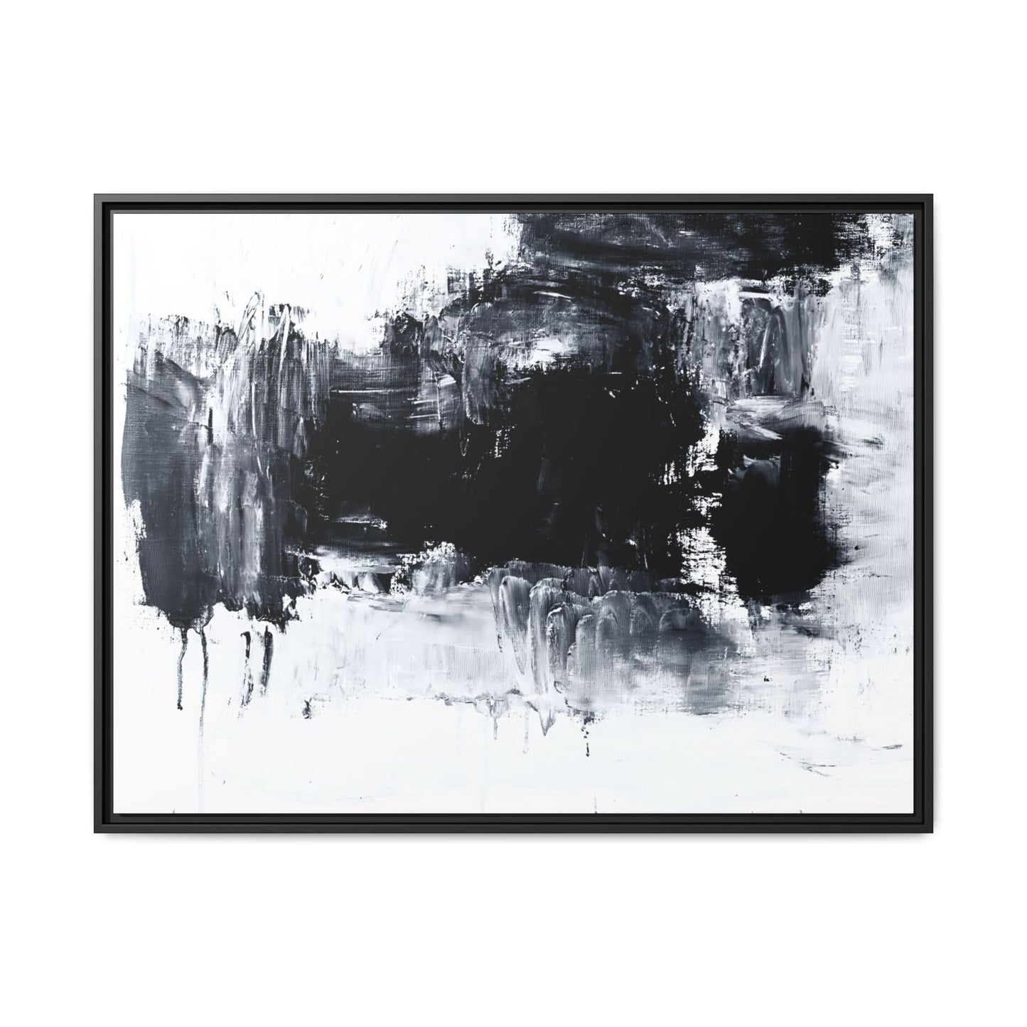 Tableau Beaux Arts Darkside "Série Sign Collections" / Toile encadrée sur caisse américaine