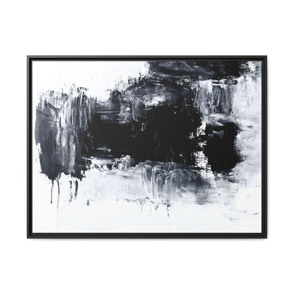 Tableau Beaux Arts Darkside "Série Sign Collections" / Toile encadrée sur caisse américaine