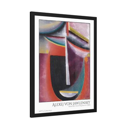 Abstract Head Mysterium (1925) by Alexej von Jawlensky  / Affiche Encadrée série ART's Collection