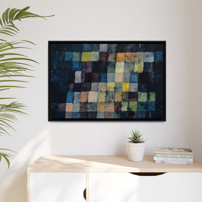 Old sound (1925) ) by Paul Klee  / Toile encadrée sur caisse américaine