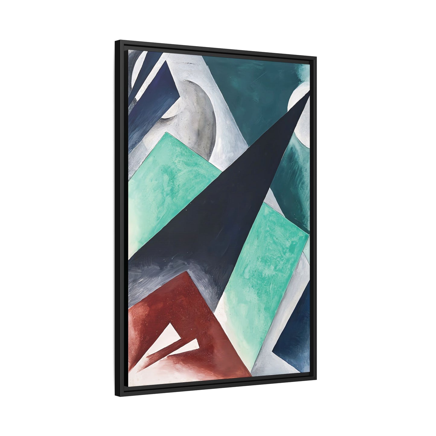 Painterly Architectonic (1918) by Lyubov Popova / Toile encadrée sur caisse américaine